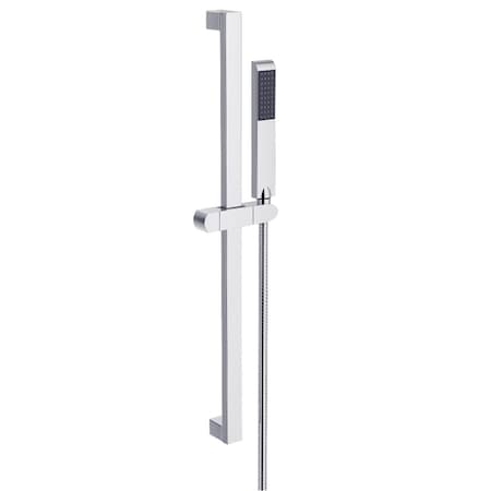 Showerscape Shower Slide Bar, Polished Chrome, Wall Mount KX2541